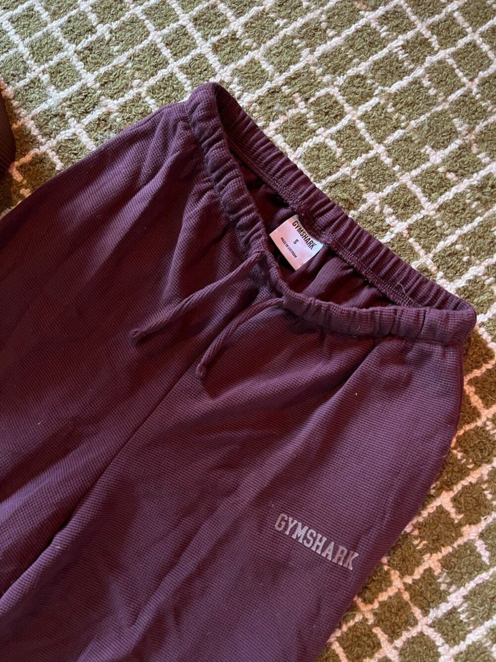 Gymshark Waffle Knit Sweatpants - Picture 2 of 3